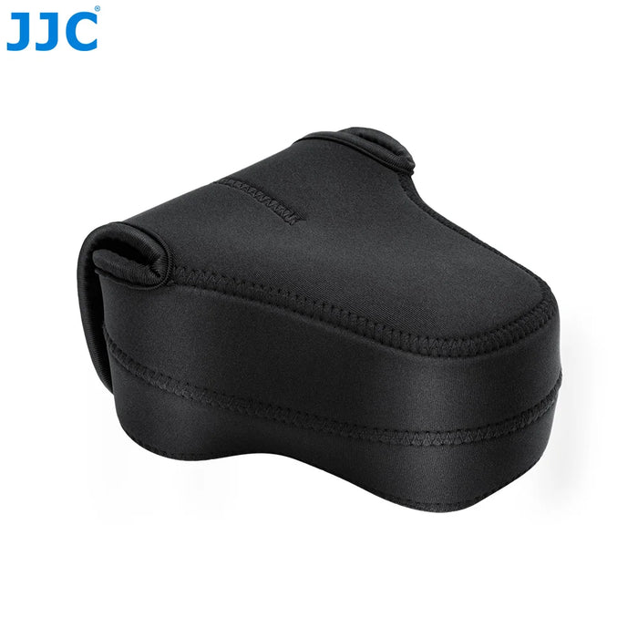 JJC Soft Neoprene Mirrorless Camera Pouch Case – Scratch-Resistant Bag with Anti-Lost Strap for Sony, Nikon, Fujifilm & Olympus, S / M / L