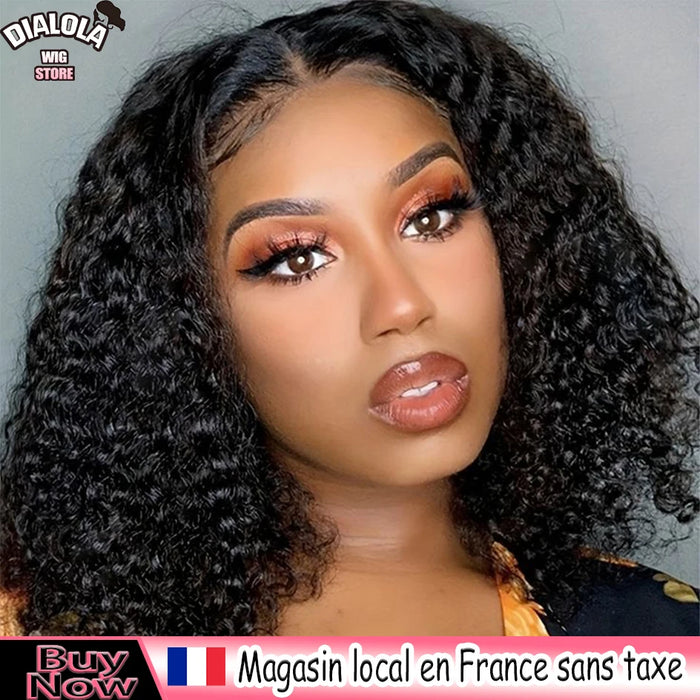 Realace Short Bob Lace Front Wig – Brazilian Remy Hair | Curly, Body Wave & Straight | 13x4, 13x6, 4x4, 5x5 | 180% & 200% | 8–16 Inches