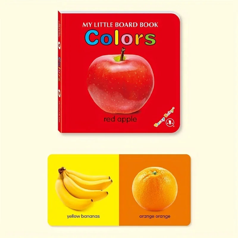 Teeny Baby Colorful Patterned Card Book – Early Sensory & Reading Development | 12 Variants: Single Cards & Box Sets | English | Ages Teen+