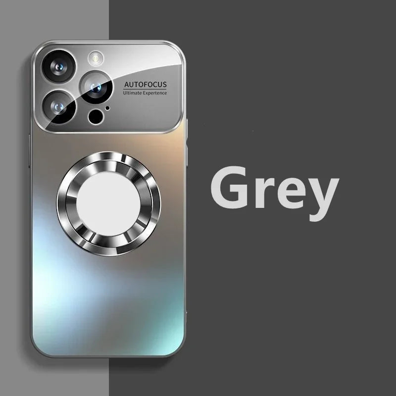 Titanium Metallic Matte iPhone Case with MagSafe | Lens Camera Protection | Fits iPhone 17, 17 Pro, 17 Pro Max, 17 Air, 16, 16 Pro, 16 Pro Max, 16 Plus, 15, 15 Pro, 15 Pro Max, 15 Plus, 14, 13, 12, 11 Series | 7 Colors