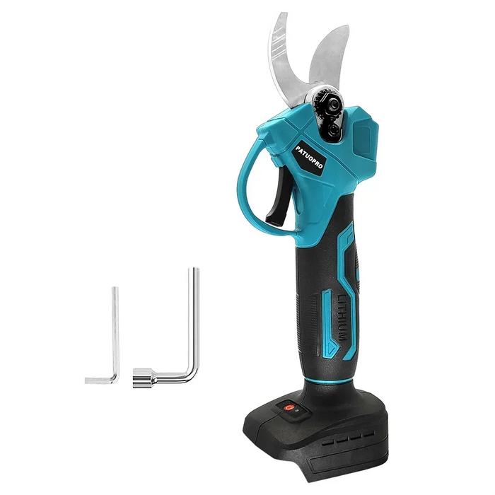 PATUOPRO 30mm Cordless Brushless Electric Pruning Shear | 18V Makita Battery | 400W | Carbon Steel | No Battery | 0.94kg