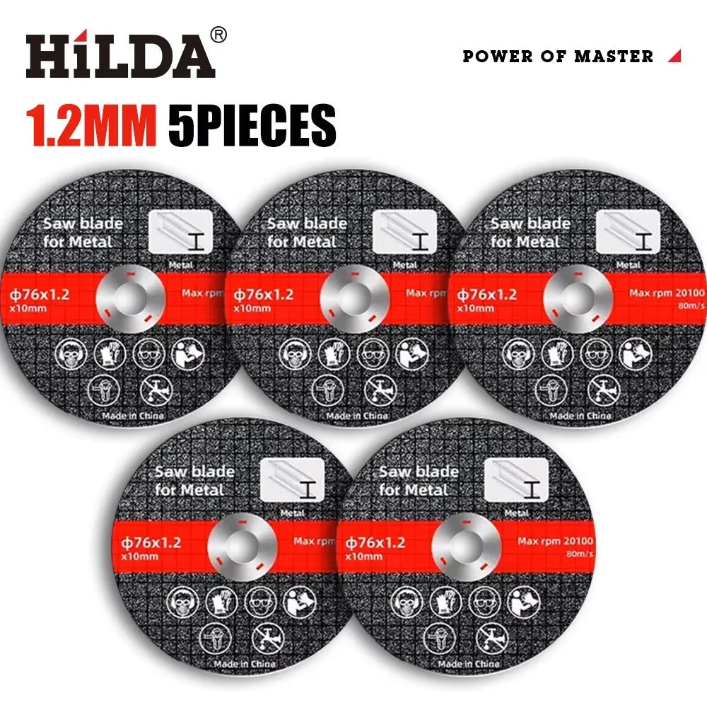 HILDA 12V Mini Cordless Angle Grinder – 19500rpm, 16mm Disc, Brushed Motor | Cutting, Polishing & Grinding | 5 Variants | EU Plug | 1.5kg