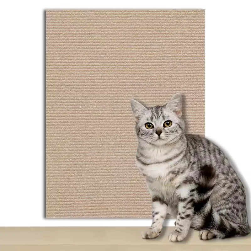 Self-Adhesive Cat Scratch Protection Mat, Trimmable Non-Woven Fabric, 5 Sizes (30-60x200cm / 40x300cm), 7 Colors, Sofa & Furniture Guard