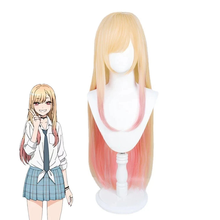 My Dress-Up Darling Marin Kitagawa Cosplay Wig | Long Hair | 2 Colors: Black Pink & Purple | Unisex | Halloween & Costume Party