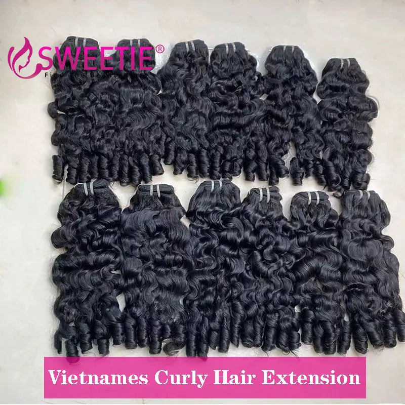 Sweetie 12A Burmese Curl Human Hair Bundles | 100% Brazilian Remy | 8–36 Inch | 60 Variants | 95g/pc | Dyeable | 30-Day Return