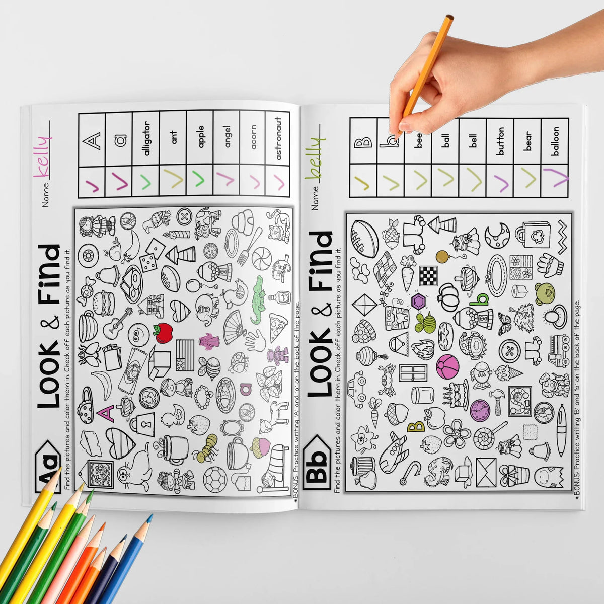 Search and Discover Hidden Object Book for Kids Ages 2–5 – Sharpens Attention, Focus & Problem-Solving | 3 Editions | English | 104g