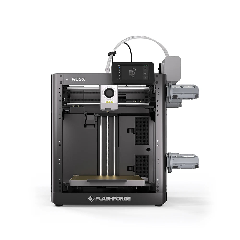 Flashforge AD5X Multi-Color FDM 3D Printer – 220x220x220mm, 300mm/s Speed, One-Click Auto-Leveling, Wi-Fi, PLA / PETG / TPU / CF Compatible