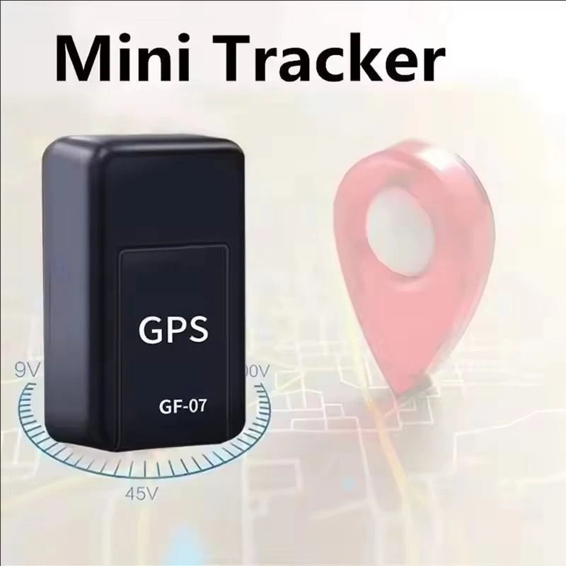 GF07 Mini GPS Tracker – Strong Magnetic Mount, App Positioning, Anti-Lost Alarm, Wireless | Car & Vehicle Locator | CE/FCC | 30g