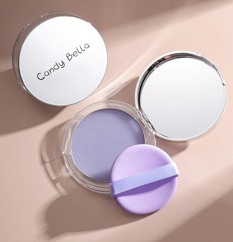 Candy Bella Violet Cream-to-Powder Contouring Face Powder – Waterproof, Oil-Controlling, Long-Lasting, All Skin Types, 1 or 2 Pcs
